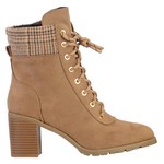 THE DIVINE FACTORY Boot  Lacets The Divine Factory Beige