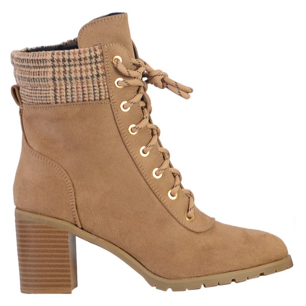 THE DIVINE FACTORY Boot  Lacets The Divine Factory Beige 1051318