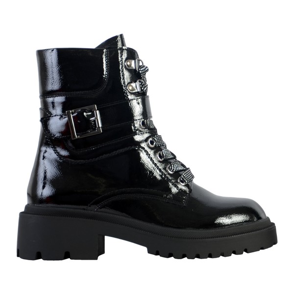 THE DIVINE FACTORY Boots Cuir The Divine Factory Noir 1051332