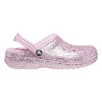 CROCS Sabot  Enfiler Crocs Enfant Classic Lined Glitter Flamingo Rose