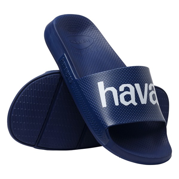 HAVAIANAS Sandales  Enfiler Havaianas Slide Clas Bleu Marine Photo principale