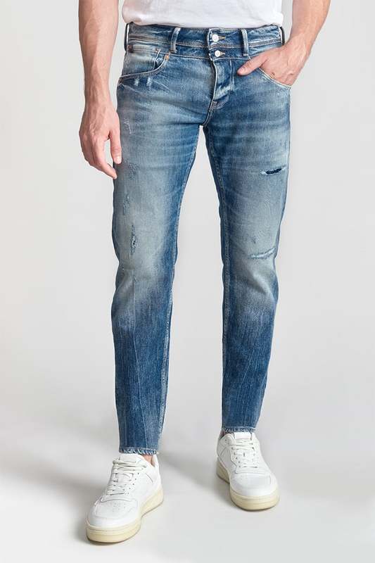 LE TEMPS DES CERISES Jeans Ajust Stretch 700/11, Longueur 34 BLUE 1053350