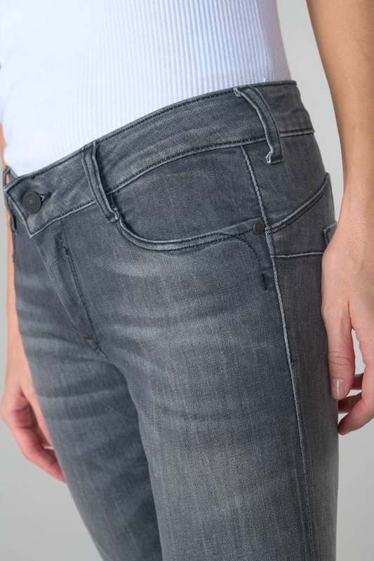 LE TEMPS DES CERISES Jeans  Pulp Slim GRIS Photo principale