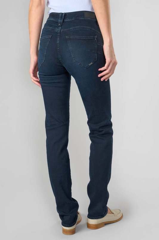 LE TEMPS DES CERISES Jeans Push-up Regular, Droit Taille Haute Pulp, Longueur 34 BLEU Photo principale