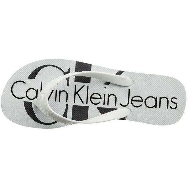 CALVIN KLEIN Tongs   Calvin Klein Jeans Tesse Blanc Photo principale