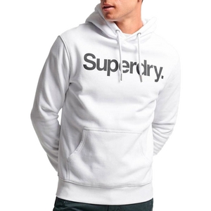 SUPERDRY Sweat  Capuche Superdry Core Logo Classic Blanc