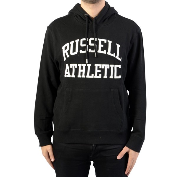 RUSSEL ATHLETIC Sweat À Capuche Russell Athletic Iconic Tackle Twill Hoody Noir 1053901