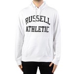 RUSSEL ATHLETIC Sweat  Capuche Russell Athletic Iconic Tackle Twill Hoody Blanc