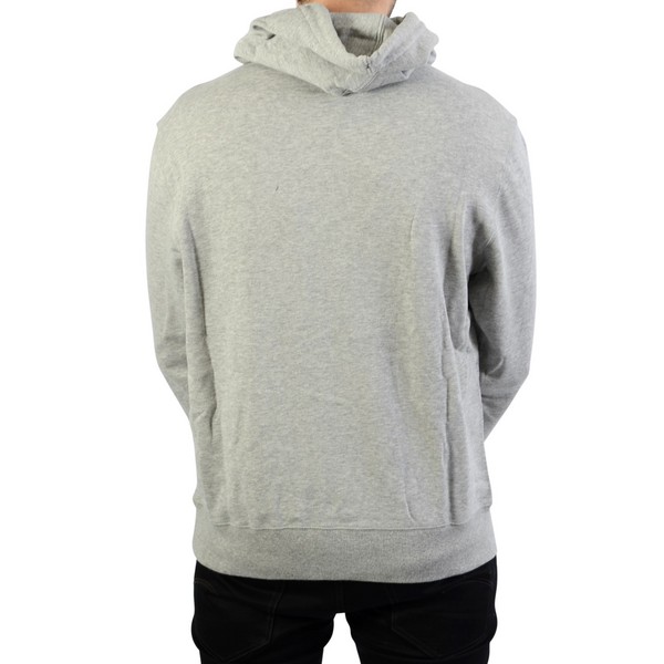 RUSSEL ATHLETIC Sweat  Capuche Russell Athletic Iconic Tackle Twill Hoody New Grey Marl Photo principale