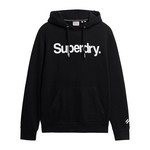SUPERDRY Sweat  Capuche Superdry Core Logo Classic Noir