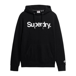 SUPERDRY Sweat  Capuche Superdry Core Logo Classic Noir