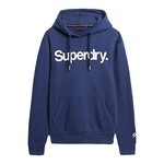 SUPERDRY Sweat  Capuche Superdry Core Logo Classic Bleu