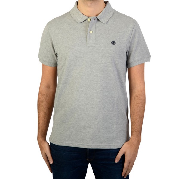 TIMBERLAND Polo Timberland Ss Millers Rvr Gris Photo principale