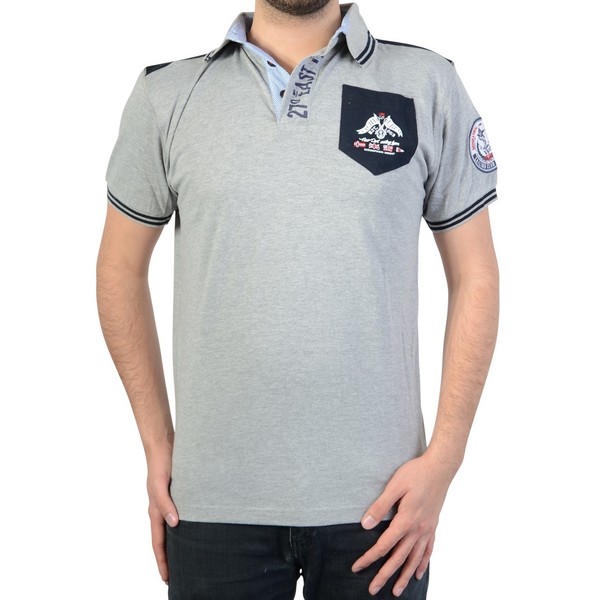 GEOGRAPHICAL NORWAY Polo Geographical Norway Kalipso Dd Men Gris Gris 1054111