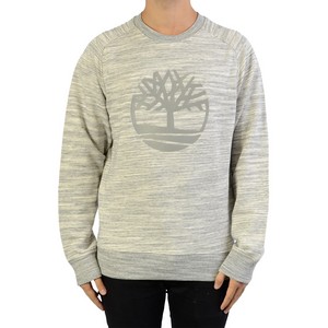 TIMBERLAND Pull Timberland Ls Fabric Int Crew Med Grey Heather
