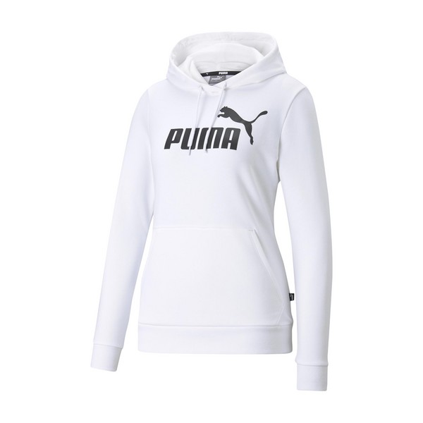 PUMA Sweat  Capuche Puma Logo Blanc Photo principale