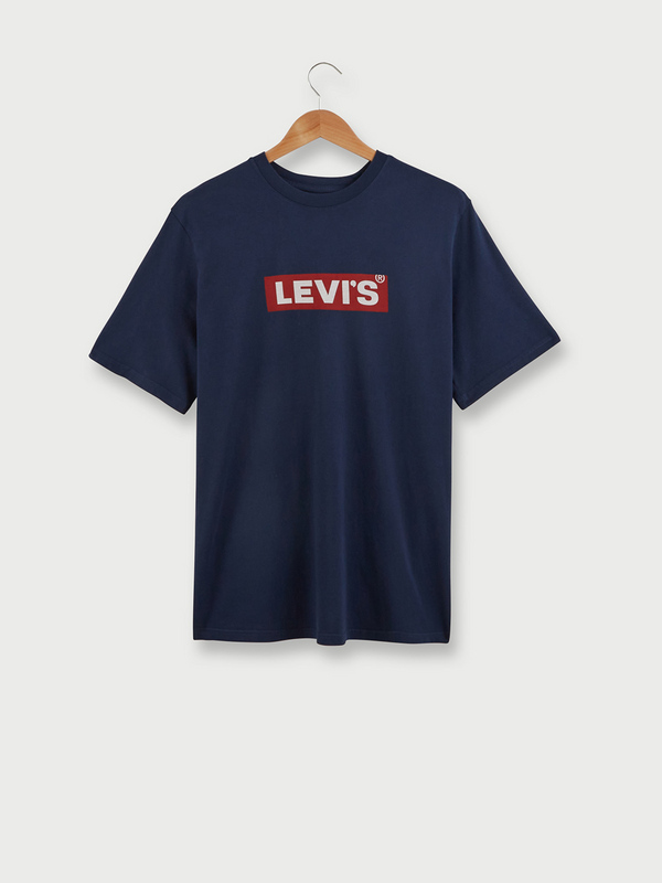 LEVI'S Tee-shirt Boxtab, Relaxed Fit Noir Photo principale