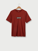 LEVI'S Tee-shirt Boxtab, Relaxed Fit Rouille