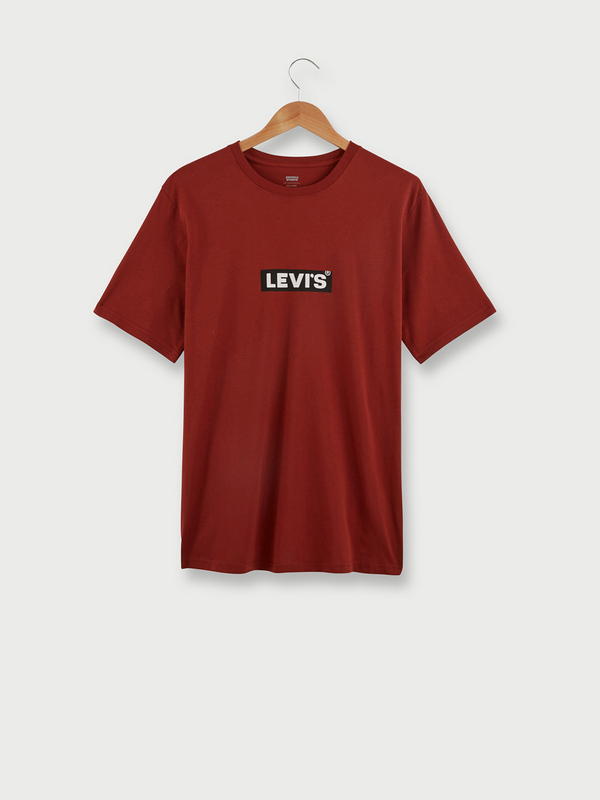 LEVI'S Tee-shirt Boxtab, Relaxed Fit Rouille 1054398