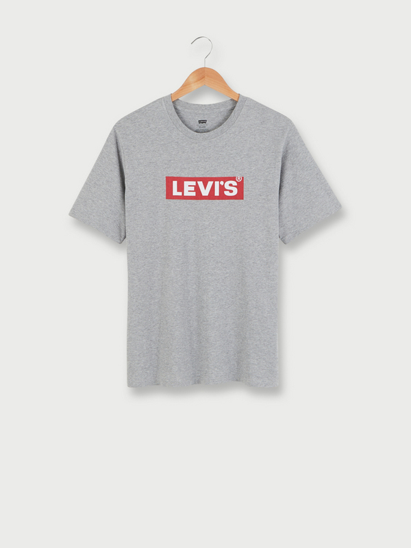 LEVI'S Tee-shirt Boxtab, Relaxed Fit Gris Photo principale