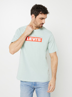 LEVI'S Tee-shirt Boxtab, Relaxed Fit Vert d eau