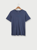 LEVI'S Tee-shirt Basic Chin, Logo Batwing, Coupe Standard Bleu marine