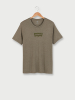 LEVI'S Tee-shirt Basic Chin, Logo Batwing, Coupe Standard Vert olive