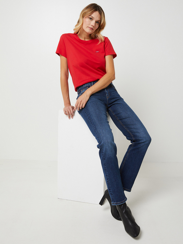 LEVI'S Tee-shirt Perfect Tee, Standard Fit Rouge Photo principale