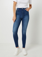 TOMMY JEANS Jean Sylvia, Super Skinny, Taille Haute Bleu