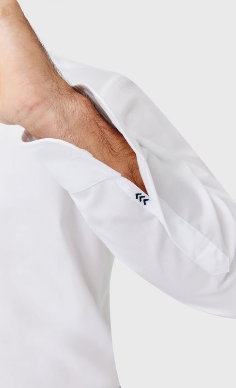 ACROSS Chemise Regular Fit Sans Repassage Blanc Blanc Photo principale