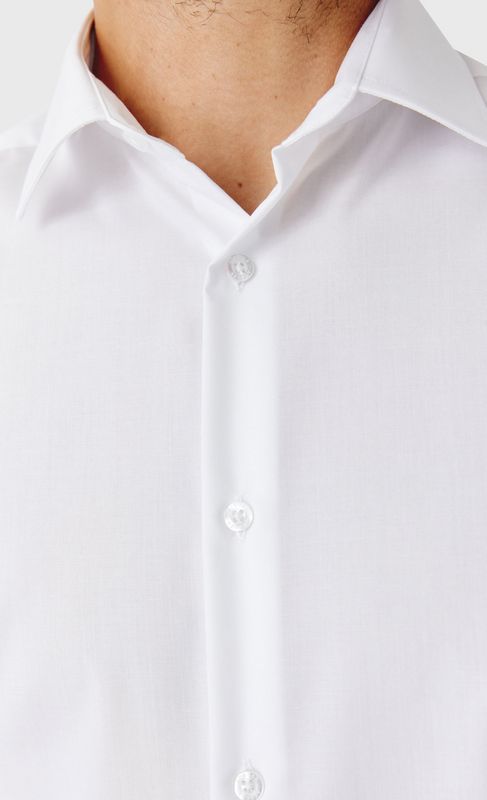 ACROSS Chemise Regular Fit Sans Repassage Blanc Blanc Photo principale