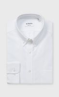 ACROSS Chemise Confort Fit Coton Oxford Authentic Blanc Blanc