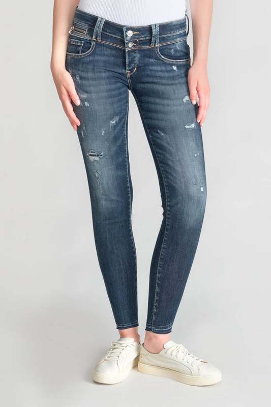 LE TEMPS DES CERISES Jeans Push-up Slim Pulp, 7/8me BLEU 1055119
