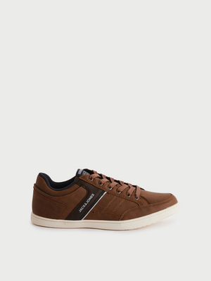 JACK AND JONES Chaussures  Bandes Contrastes Marron
