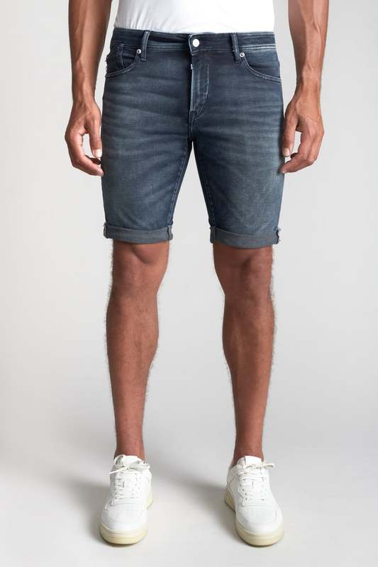 LE TEMPS DES CERISES Bermuda Short En Jeans Jogg BLEU 1056310