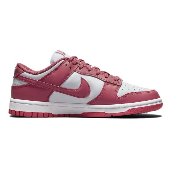 NIKE Baskets Nike Dunk Low White / Archeo Pink 1056596