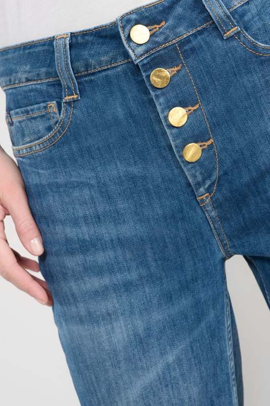 LE TEMPS DES CERISES Jeans Loose, Large 400/60, 7/8me BLEU Photo principale