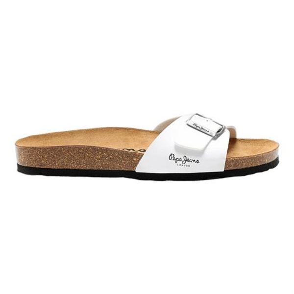 PEPE JEANS LONDON Tongs   Pepe Jeans Oban Clever W Blanc 1057805