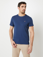 PETROL INDUSTRIES Tee-shirt Manches Courtes 100% Coton Uni Bleu