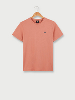 PETROL INDUSTRIES Tee-shirt Manches Courtes 100% Coton Uni Rouge