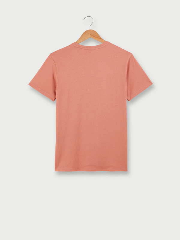 PETROL INDUSTRIES Tee-shirt Manches Courtes 100% Coton Uni Rouge Photo principale