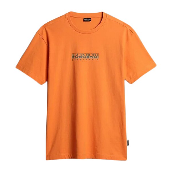 NAPAPIJRI Tee Shirt Napapijri S-box Ss 3 Orange 1059235