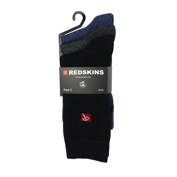 REDSKINS Pack De 3 Paires De Chaussette Redskins Noir/Gris/Bleu Photo principale