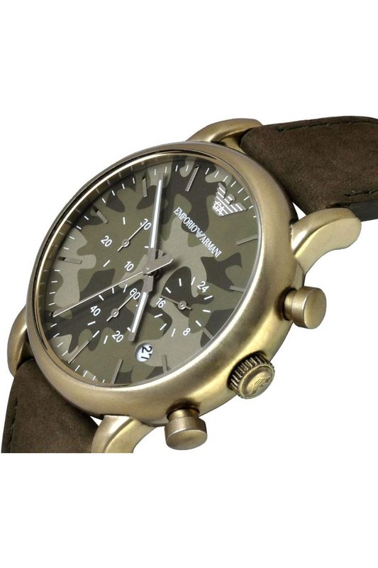 EMPORIO ARMANI Accessoires-montres / Bijoux-emporio Armani - Homme Golden/Green/Brown Photo principale