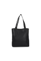 TOMMY JEANS Sac  Main Cuir Pu Logo Mtal  -  Tommy Jeans - Femme BDS Black