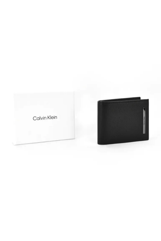 CALVIN KLEIN Portefeuille Cuir  -  Calvin Klein - Homme BAX Ck Black Photo principale