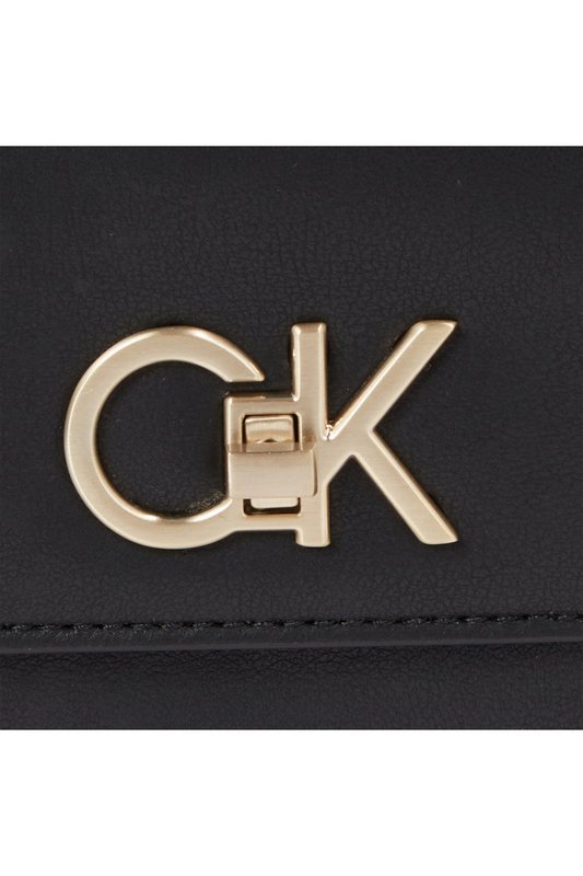 CALVIN KLEIN Sac Camera Logo Mtal  -  Calvin Klein - Femme BAX Ck Black Photo principale