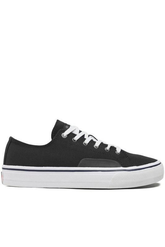 TOMMY JEANS Sneakers Basses En Toile  -  Tommy Jeans - Homme BDS Black 1059750