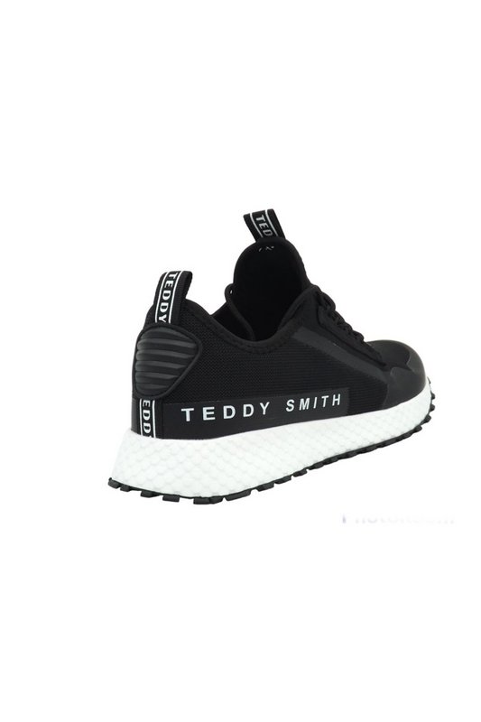 TEDDY SMITH Baskets Textile  Enfiler  -  Teddy Smith - Homme BLACK Photo principale