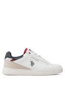 US POLO ASSN Sneakers Basses Cuir Pu  -  U - Homme WHITE